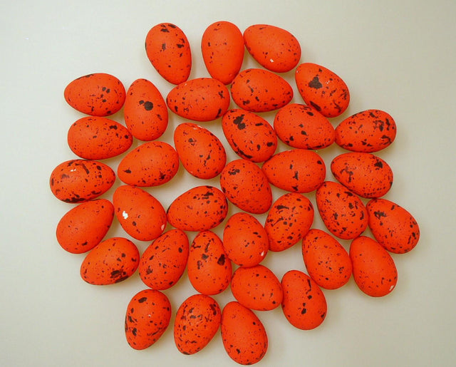 imagine produs Oua de prepelita 3x5cm S/36 rosu