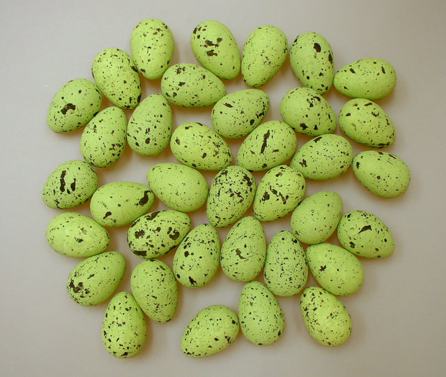 Image for Oua  de prepelita 3x5cm verde deschis