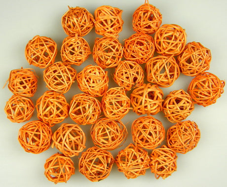Image for Mingi din nuiele 3cm portocaliu