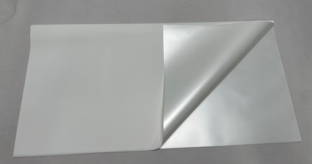 Folie 58x58cm 20buc/pachet alb/alb metalic