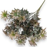 Buchet cu floricele x5 H:35cm verde