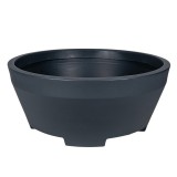 Vaso Ercole műanyag növénytartó antracit 110x52cm