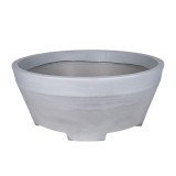 Vaso Ercole műanyag növénytartó szürke 110x52cm