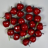 Betűző alma 3,5cm bordó