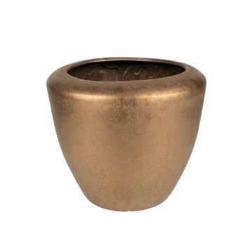 Campbell kerámia kaspó bronz 29x24cm