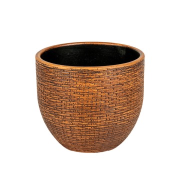 Bol ceramic Arosa 16x14cm maro