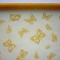 Organza sul catifea 47cmx5m galben soare