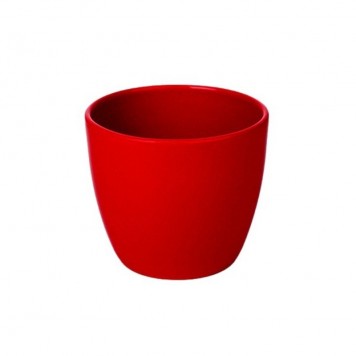 Bol ceramic 25cm rosu
