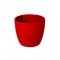 Bol ceramic 25cm rosu