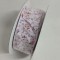 Banda decor cu flori 4cmx10y mov