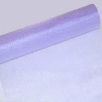 Organza sul 23,5cmx10m mov deschis