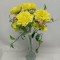 Buchet dalie x7 30cm galben