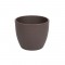 Vas ceramic Base structur 25cm taupe mat