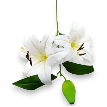 Fir crini 90cm crem