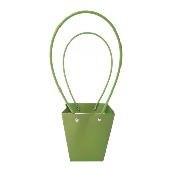 Pungi ptr.aranjamente florale 12x12/8cm verde muschi