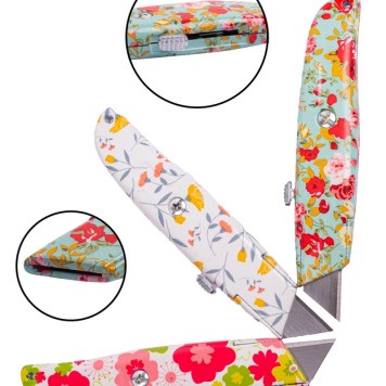 Flori din lemn 6cm rosu