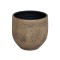 Vas ceramic Puro  15x14cm auriu
