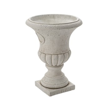 Vaza Hera din piatra  15x15x20cm gri