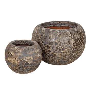 Set vas ceramic Brisbane Globe maro