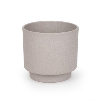 Vas ceramic Milo Struktur 12cm nisipiu