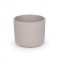 Vas ceramic cilindru Wave Struktur  16cm nisipiu
