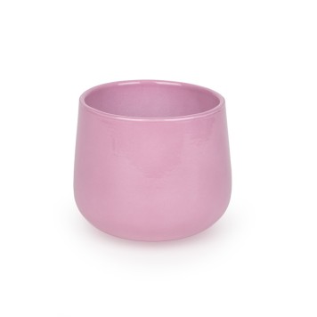 Bol ceramic Moda lucios 15cm roz natic