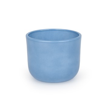 Bol ceramic Ronan lacuit 14cm albastru