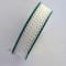 Banda decor textil 2.5cmx10m alb